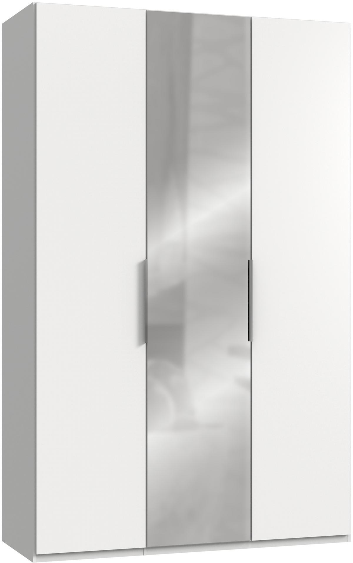 Ormar S Klasičnim Vratima Level 36a - bijela/boje kroma, Moderno, drvni materijal/metal (150/236/58cm) - MID.YOU