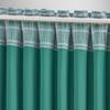 GARDINLÄNGD BIANCA - mörkgrön, Klassisk, textil (140/245cm) - Modern Living
