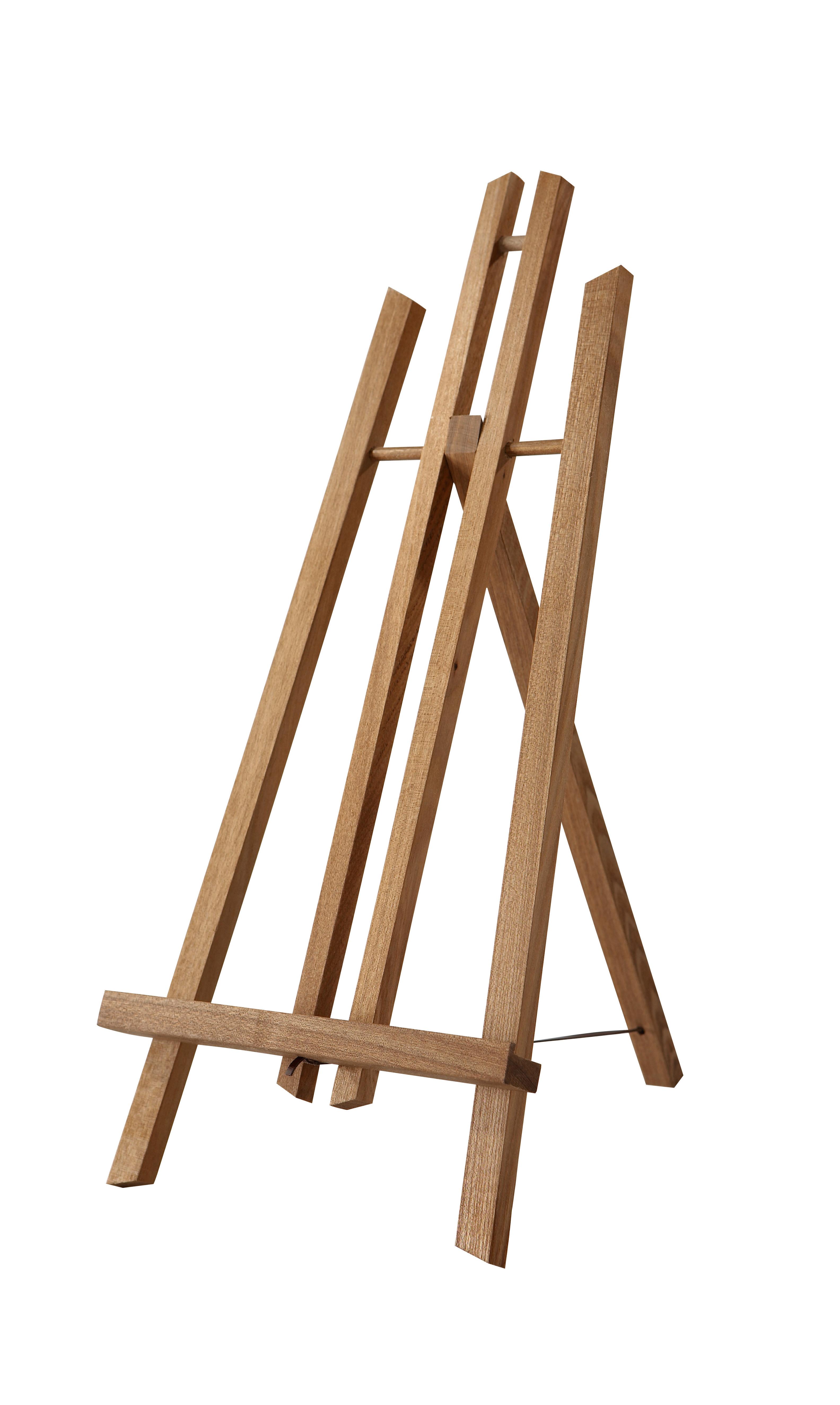 Slikarski Stalak Marta - smeđa, drvo (50cm) - Modern Living
