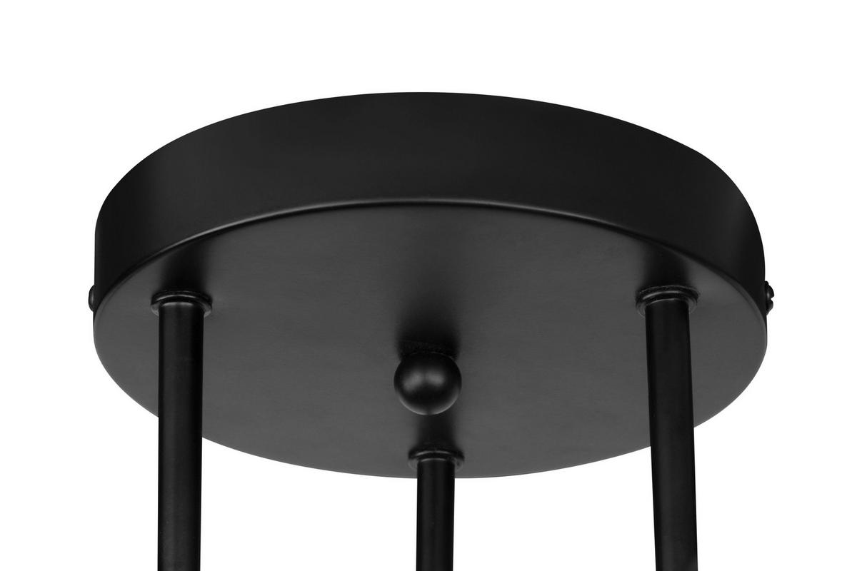 LAMPA SUFITOWA PEORIA *SBM* - czarny, Basics, metal (50/20cm) - Marama