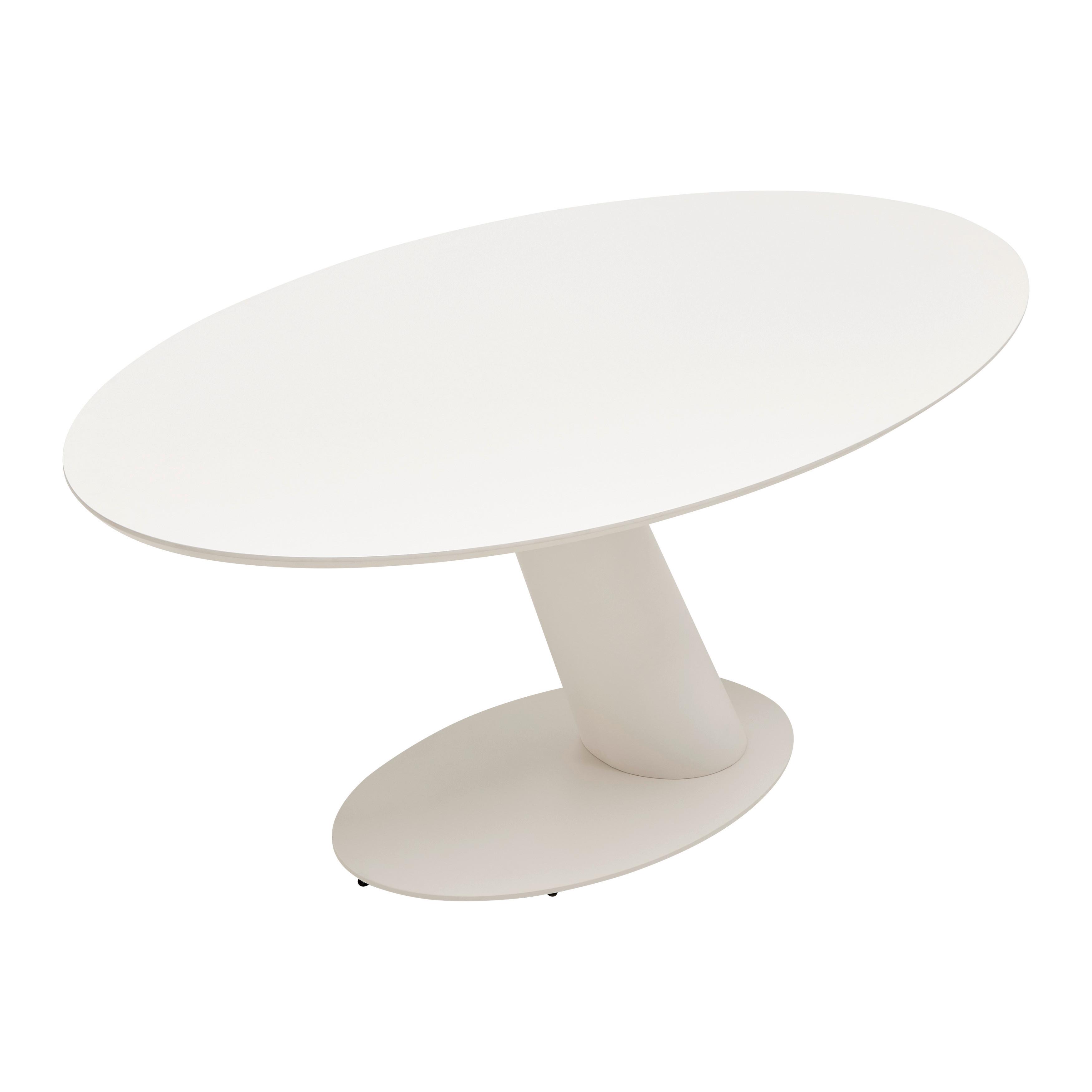 MATBORD STEVEN - beige, Design, metall/trämaterial (180/95/76cm) - Mömax