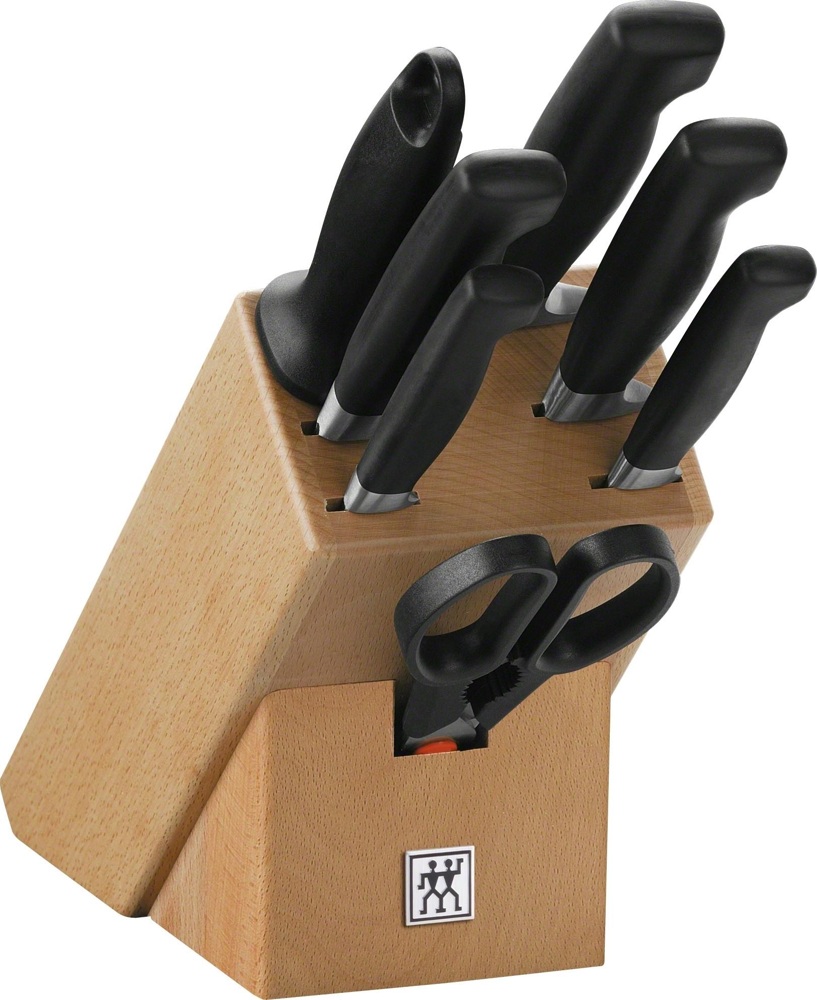 BLOK NA NOŻE 1002298/ 35140-000-0 ZWILLING - kolor bukowy/kolor srebrny, tworzywo sztuczne/metal - Zwilling