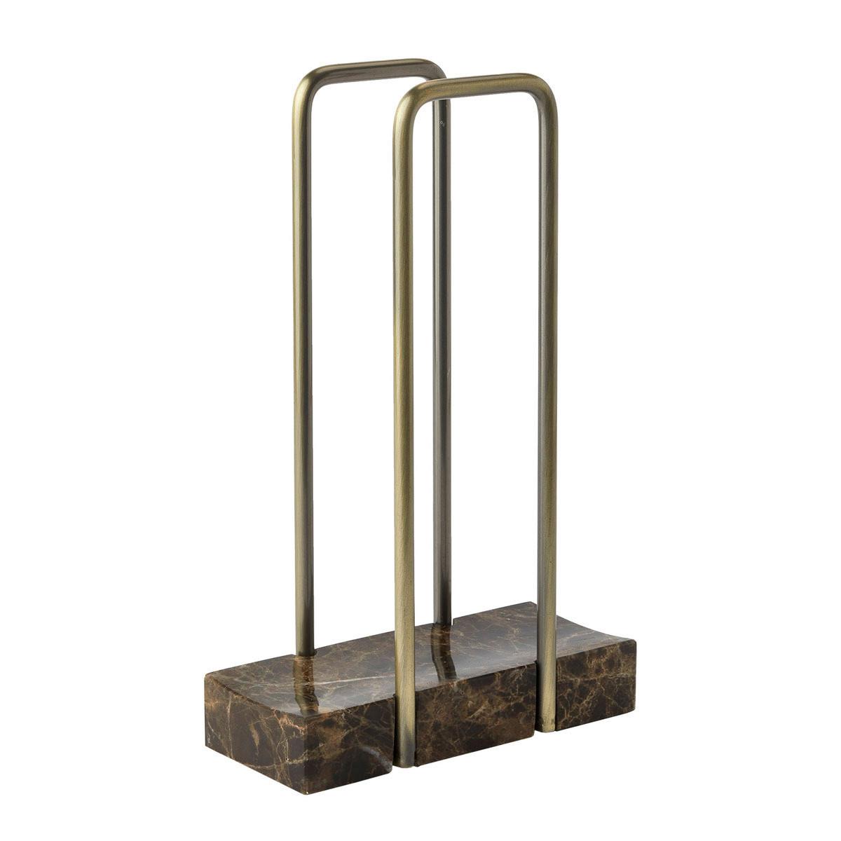 SYSTEM ORGANIZACJI HAMMAM - brązowy, Basics, kamień (7.5/17/24.5cm) - Aquanova