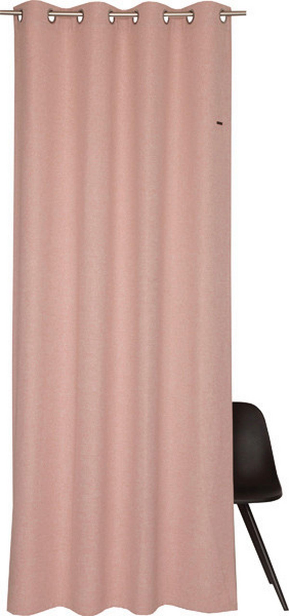 ZASŁONA NA PRZELOTKACH E-HARP ESPRIT - brudny róż, Basics, tkanina (140/250cm) - Esprit