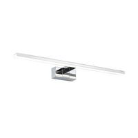 Badezimmer-wandleuchte Chromfarben Max. 12 Watt - Chromfarben, Modern, Kunststoff/Metall (60/12,8/5,1cm) - Mömax
