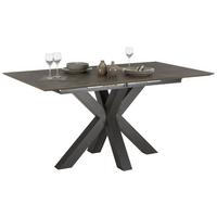 Masă sufragerie Luzern - grafit, Modern, material pe bază de lemn (160-210/75/90cm) - Mömax
