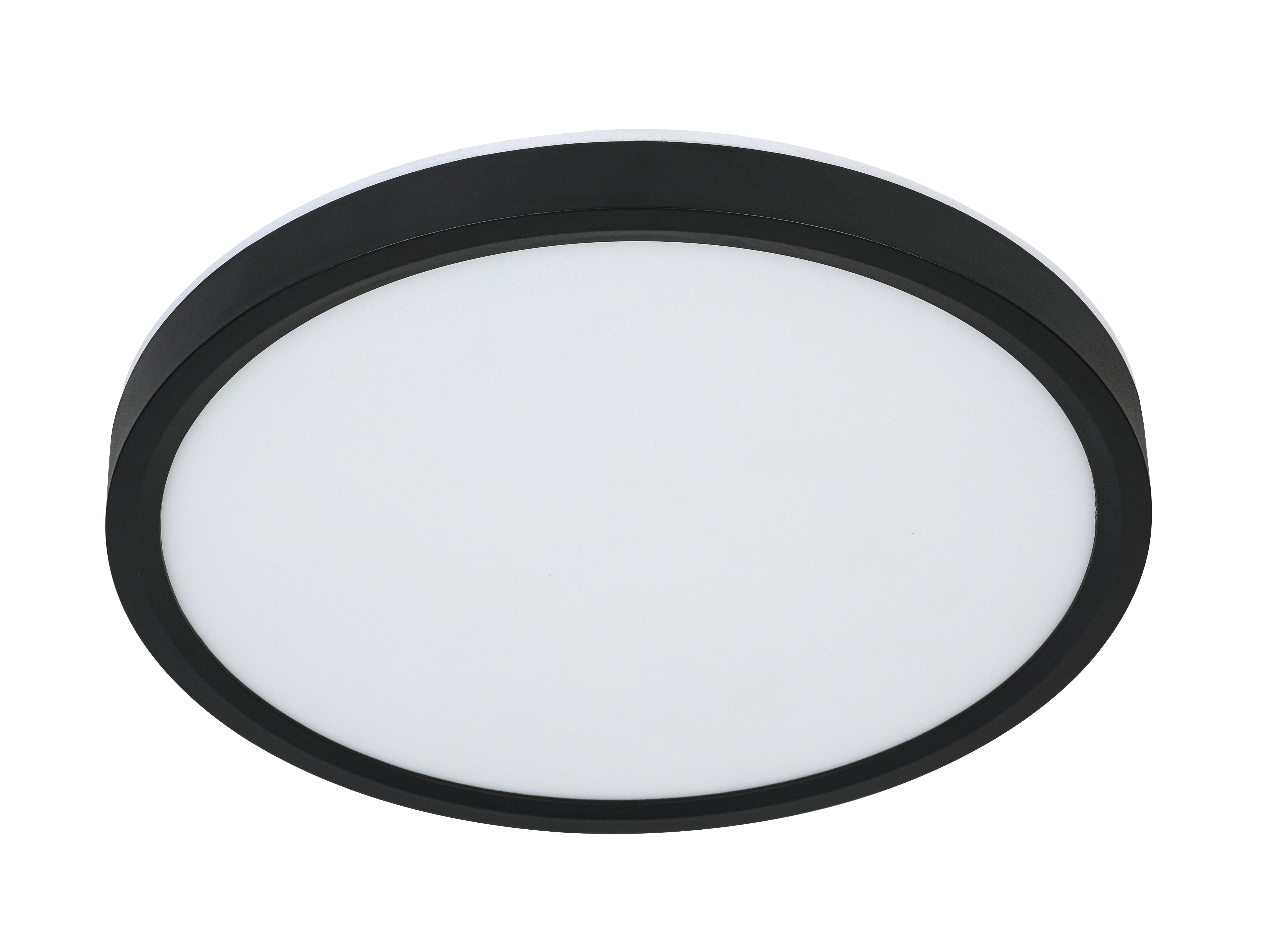 LED-TAKLAMPA TIR - vit/svart, Modern, plast (30/2,5cm) - Mömax