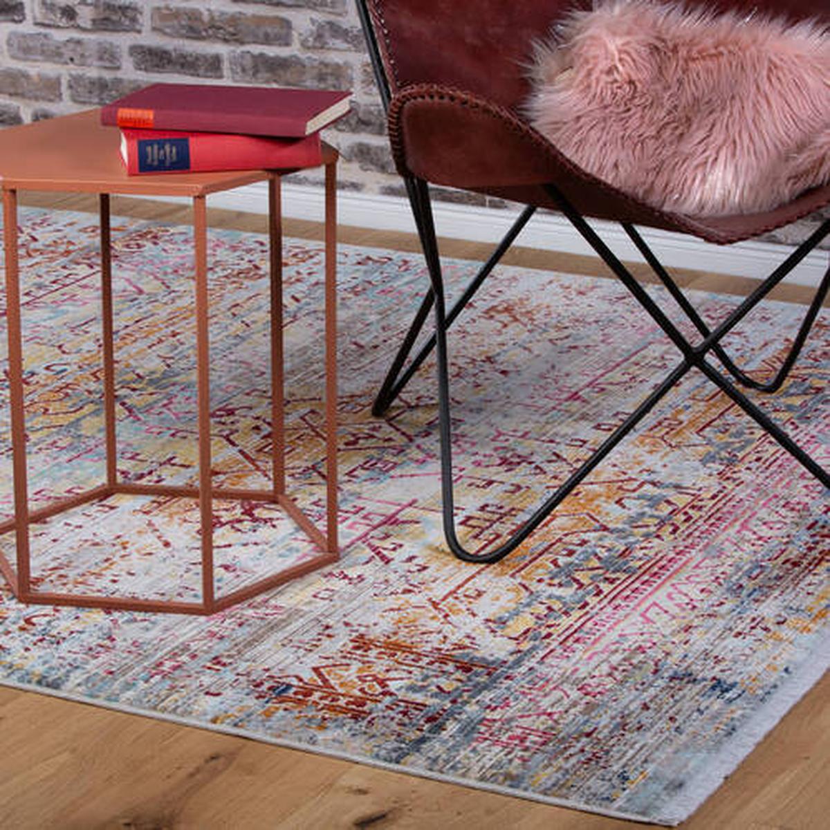 VINTAGE-TEPPICH MY INCA 356 - Multicolor, Lifestyle, Textil (60/110cm)