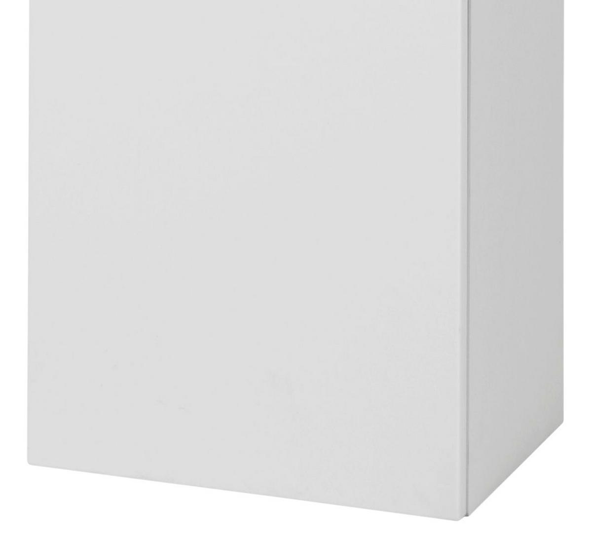 Hochschrank in Weiss/ Anthrazit 'Siena' - Anthrazit/Weiß, MODERN, Holzwerkstoff (40/154/27cm) - Held