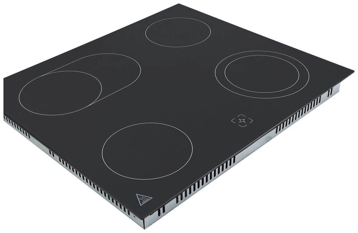 Set S Štedilnikom Jamie - barve nerjavečega jekla/črna, Trend, kovina/umetna masa (59,5/59,5/57,5cm) - Respekta