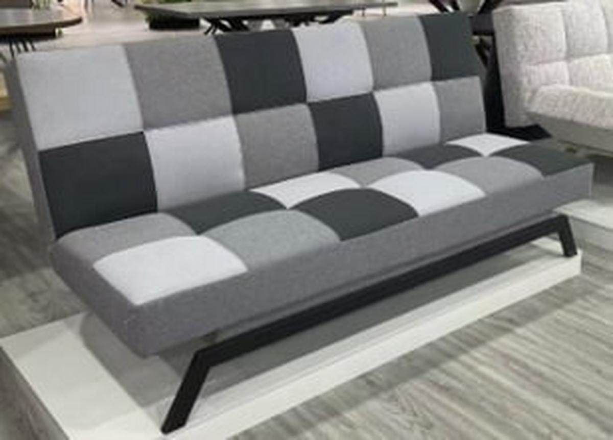 Trosjed Na Razvlačenje Portofino - višebojno/crna, Moderno, drvo/metal (186/89/90.5cm) - Mömax