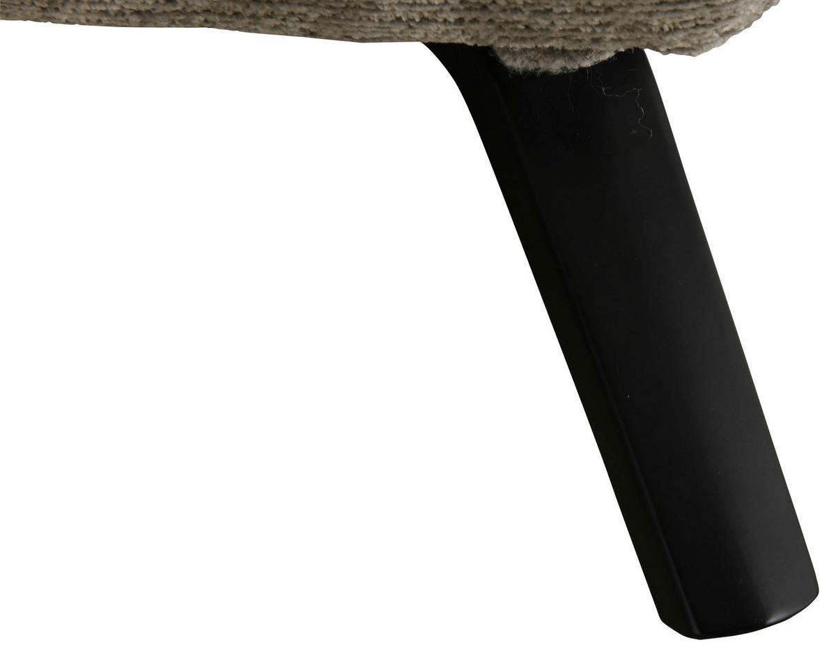 Kutna Garnitura Castello - siva/crna, Moderno, drvo/metal (276/97/110/174cm) - Mömax