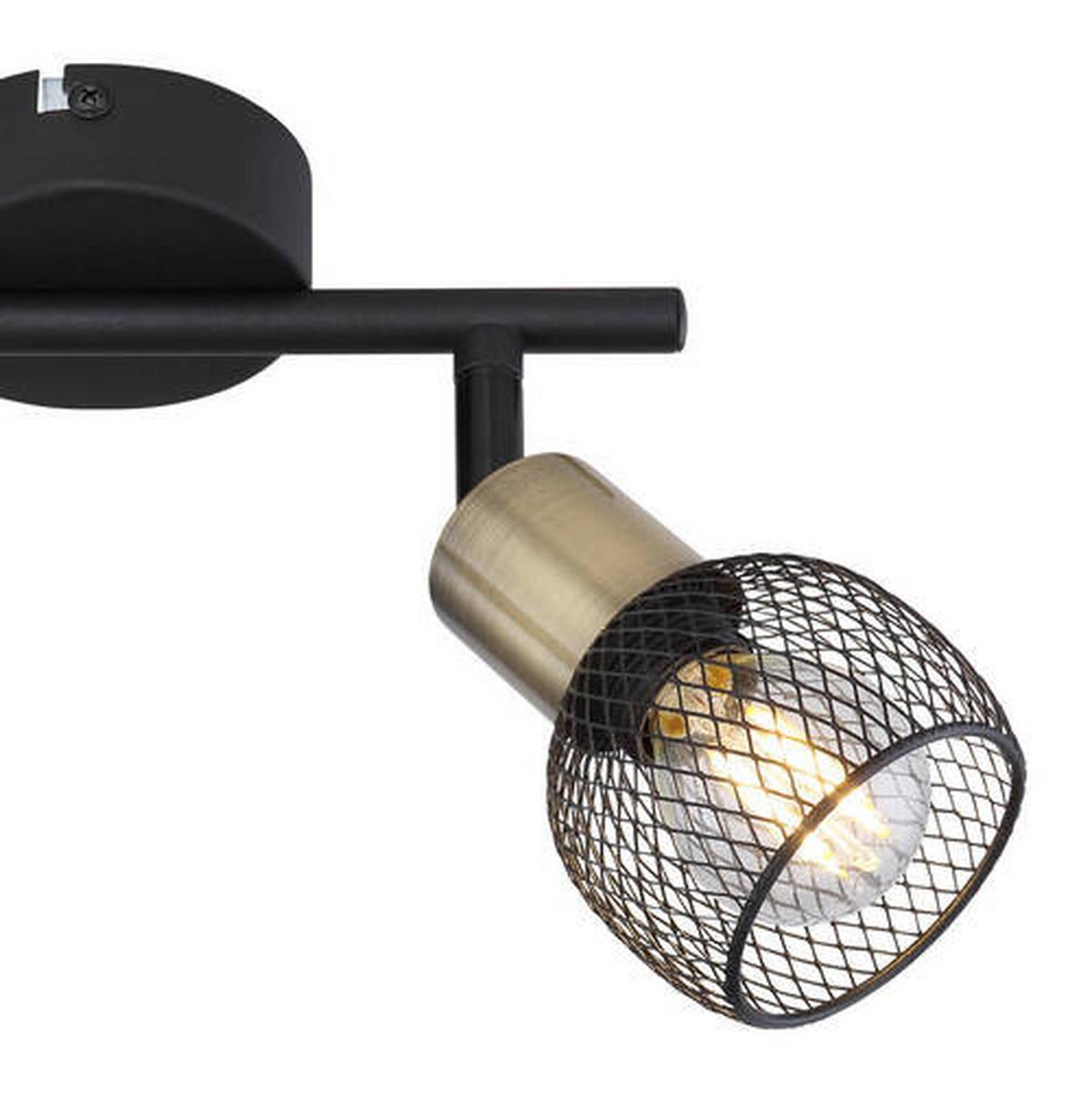 Reflektor 54028-2 Fiastra - crna, Basics, metal (22/8/14cm) - Globo