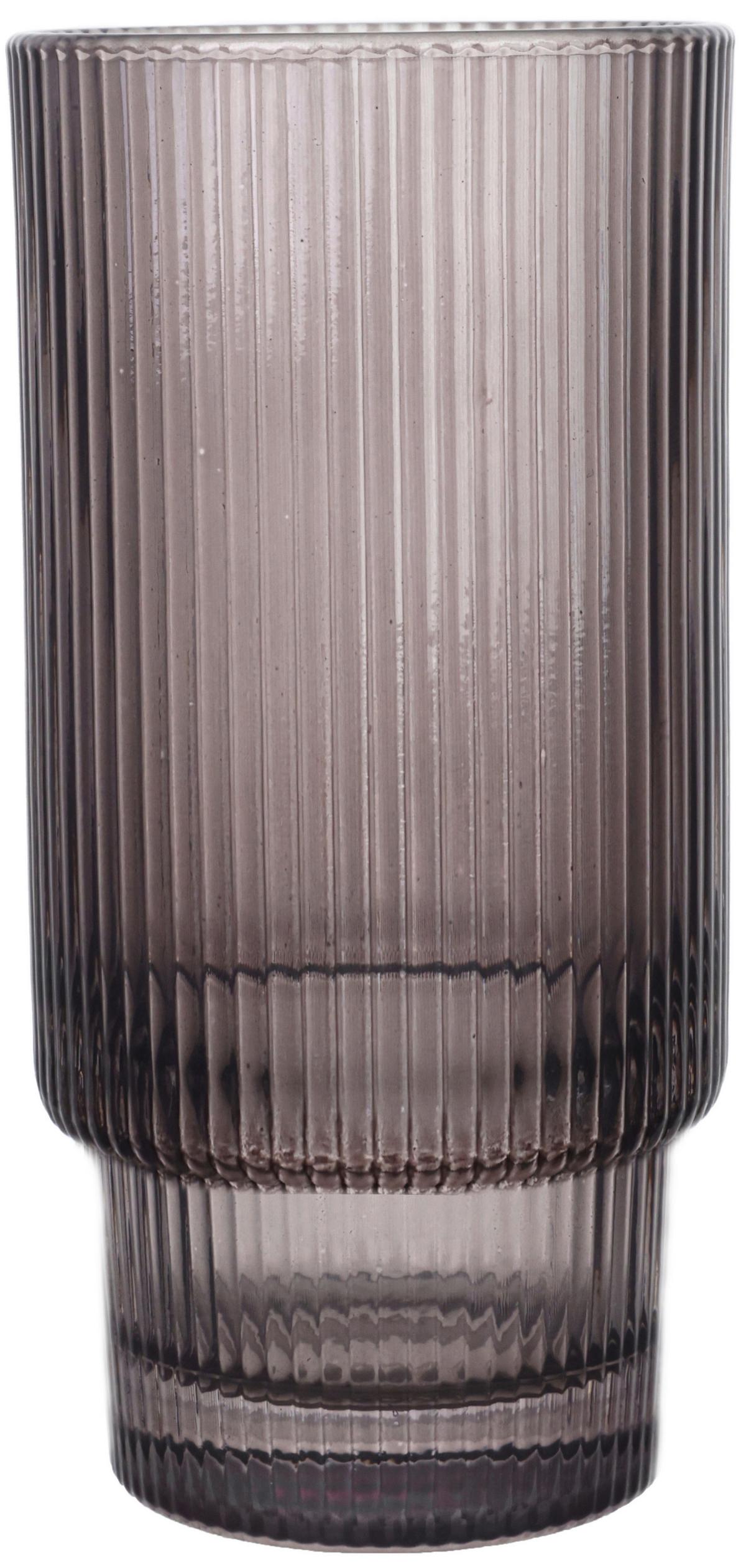 Longdrinkpohár Moody Winter - szeder, Modern, Üveg (6.8/14cm) - Modern Living