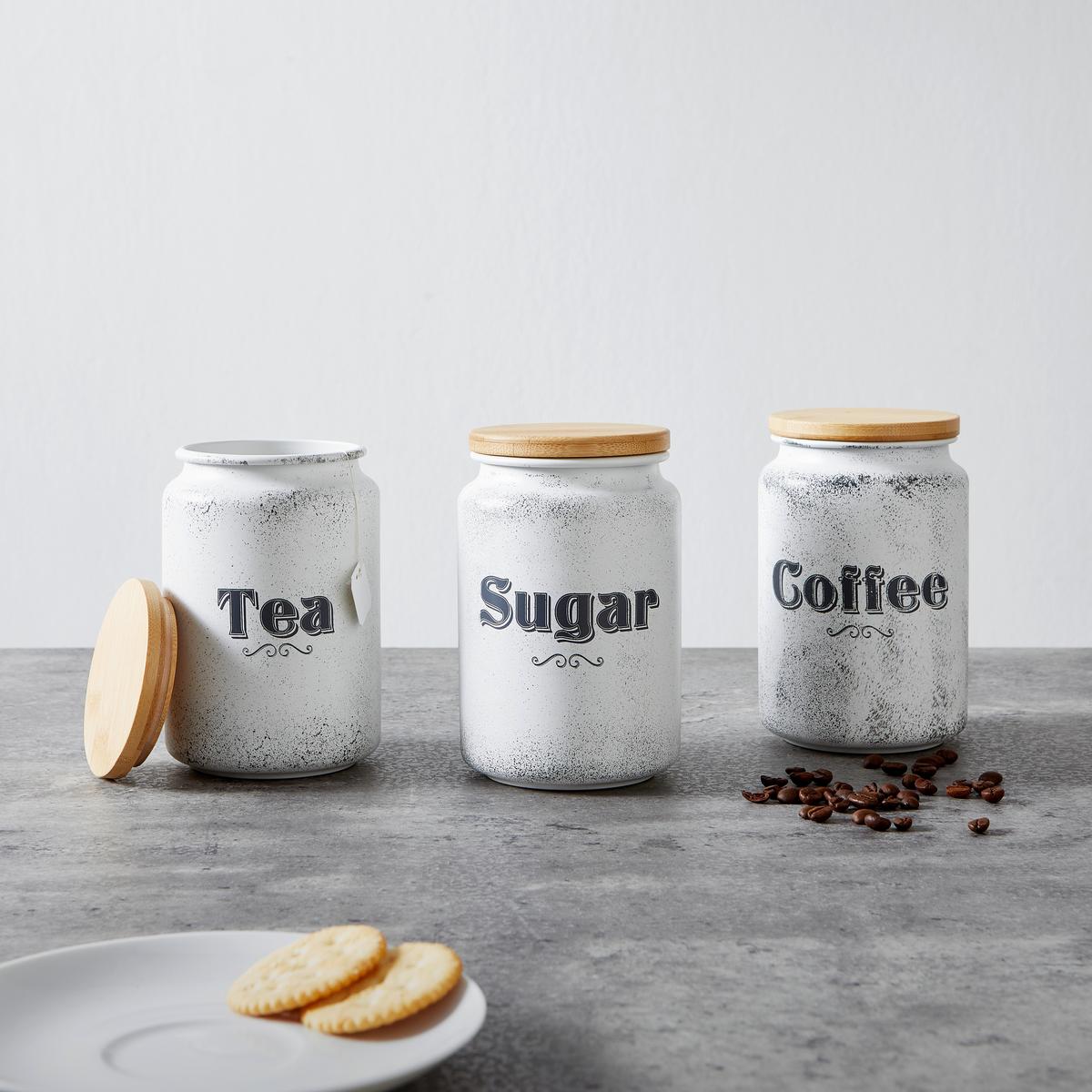 Vorratsdose Vintage Sugar Weiß ca. 0,85 l - Weiß, ROMANTIK / LANDHAUS (8,5/14cm) - Mömax