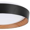 LED-TAKLAMPA LIA - vit, Klassisk, metall/trä (39/39/7cm) - Mömax