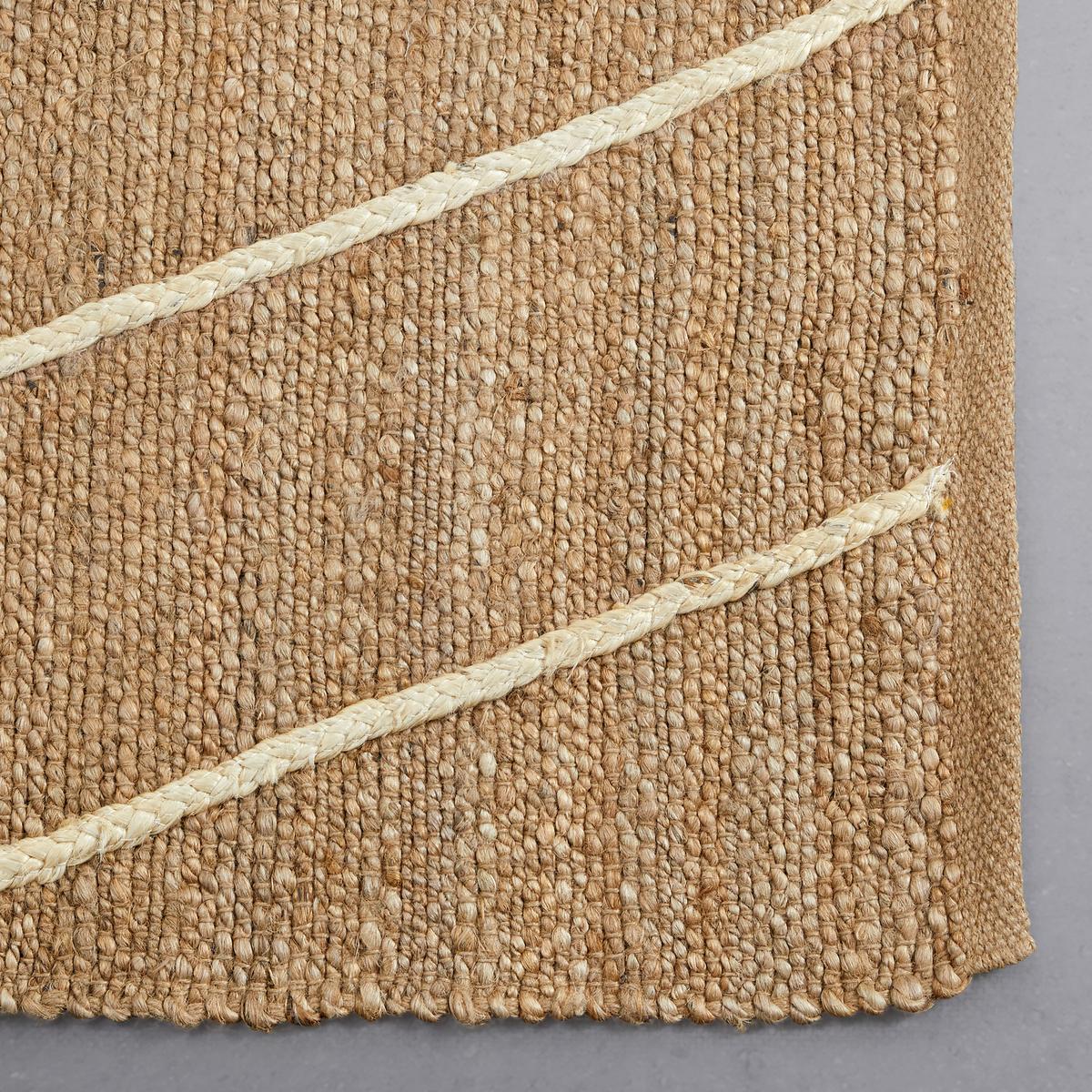 Kézi Szövésű Szőnyeg Aran 1 - bézs/fehér, Modern, textil (150/210cm) - Bessagi Home