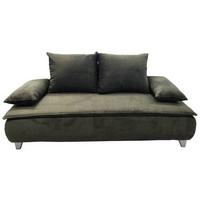 Boxspring Kanapéágy Mona - olívazöld, Modern, textil (208/100/106cm)