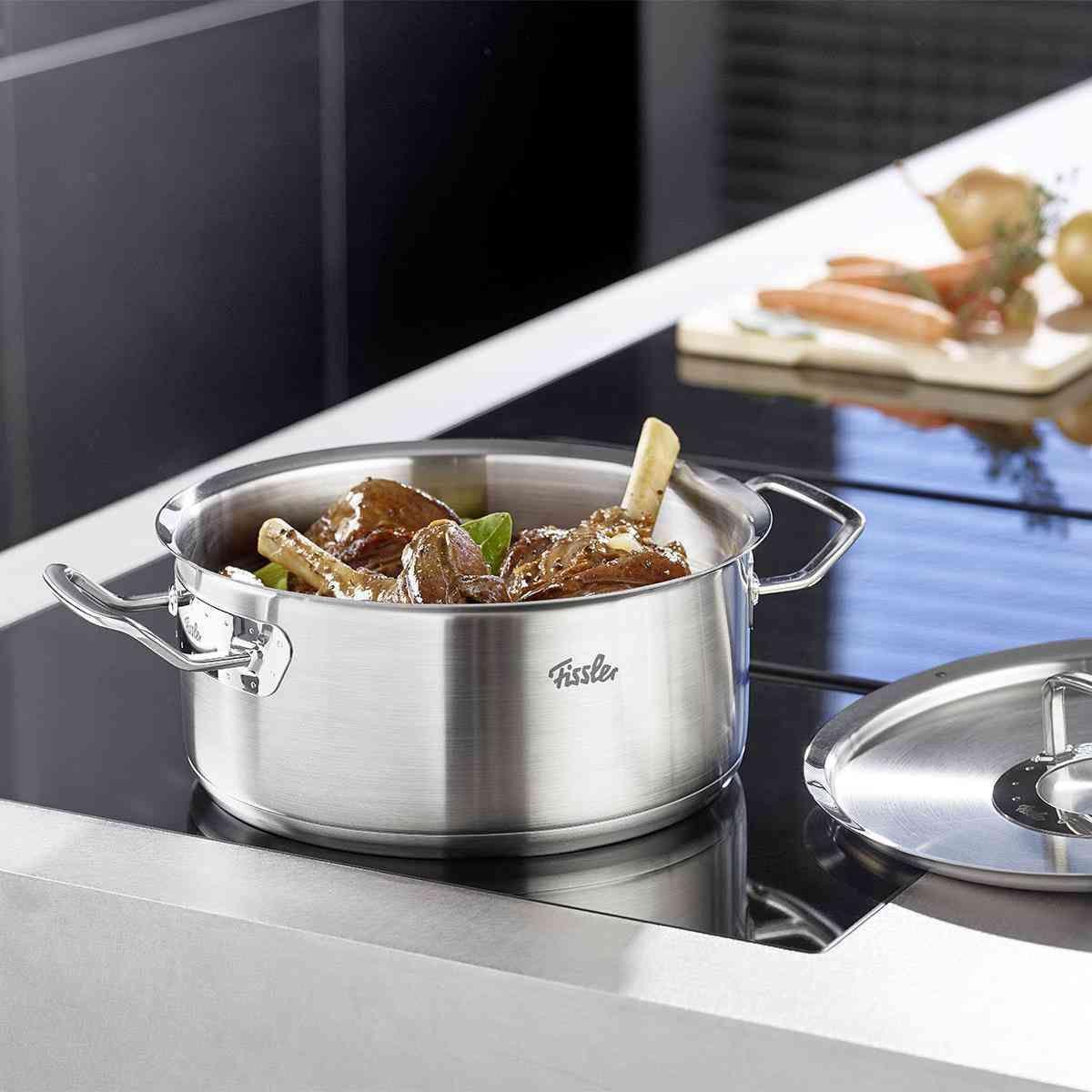 ZESTAW GARNKÓW 084-388-06-001/0 FISSLER - kolor srebrny, Design, metal - Fissler