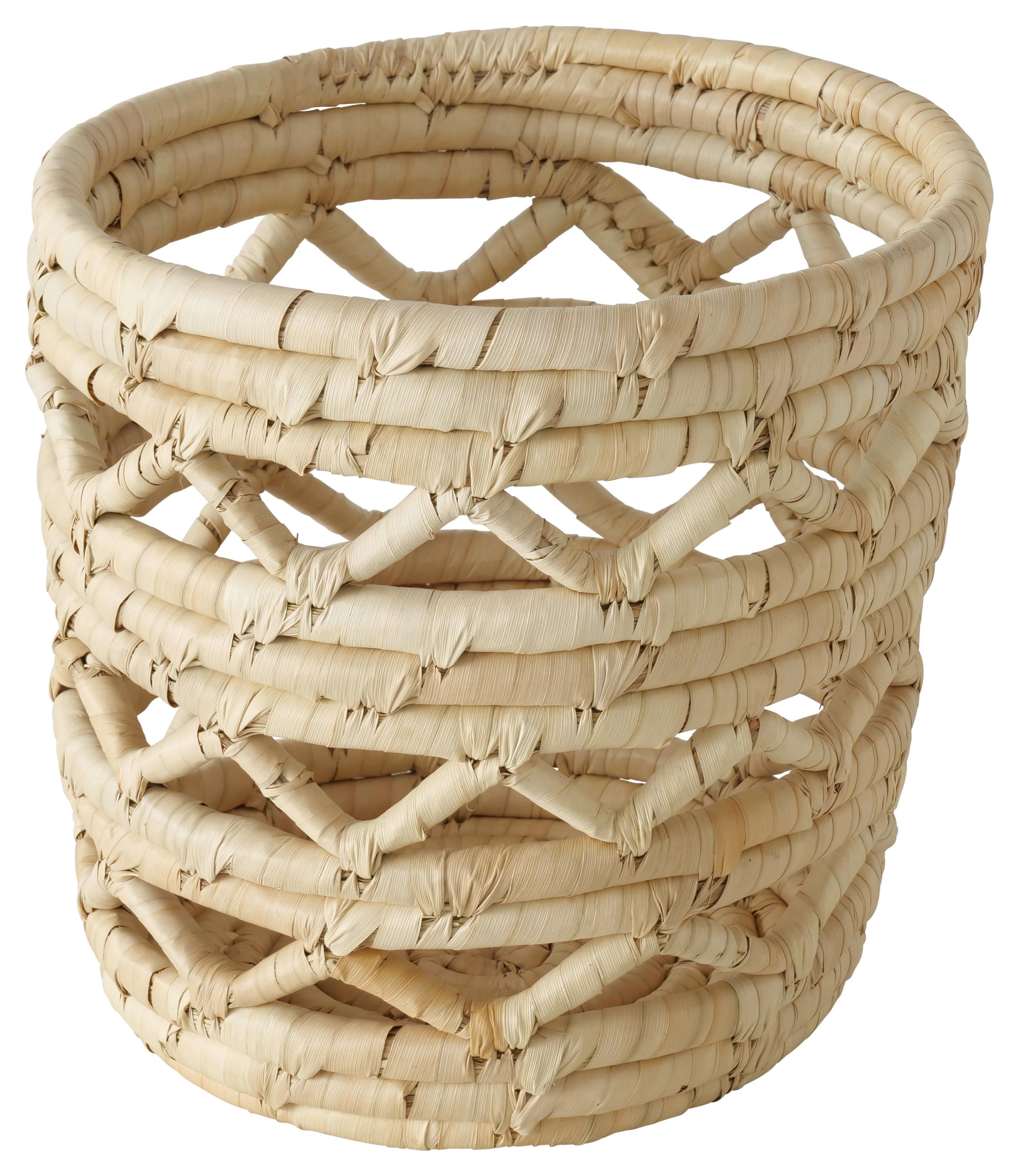 Korb Samila I Naturfarben - Naturfarben, MODERN, Naturmaterialien (26/26cm)