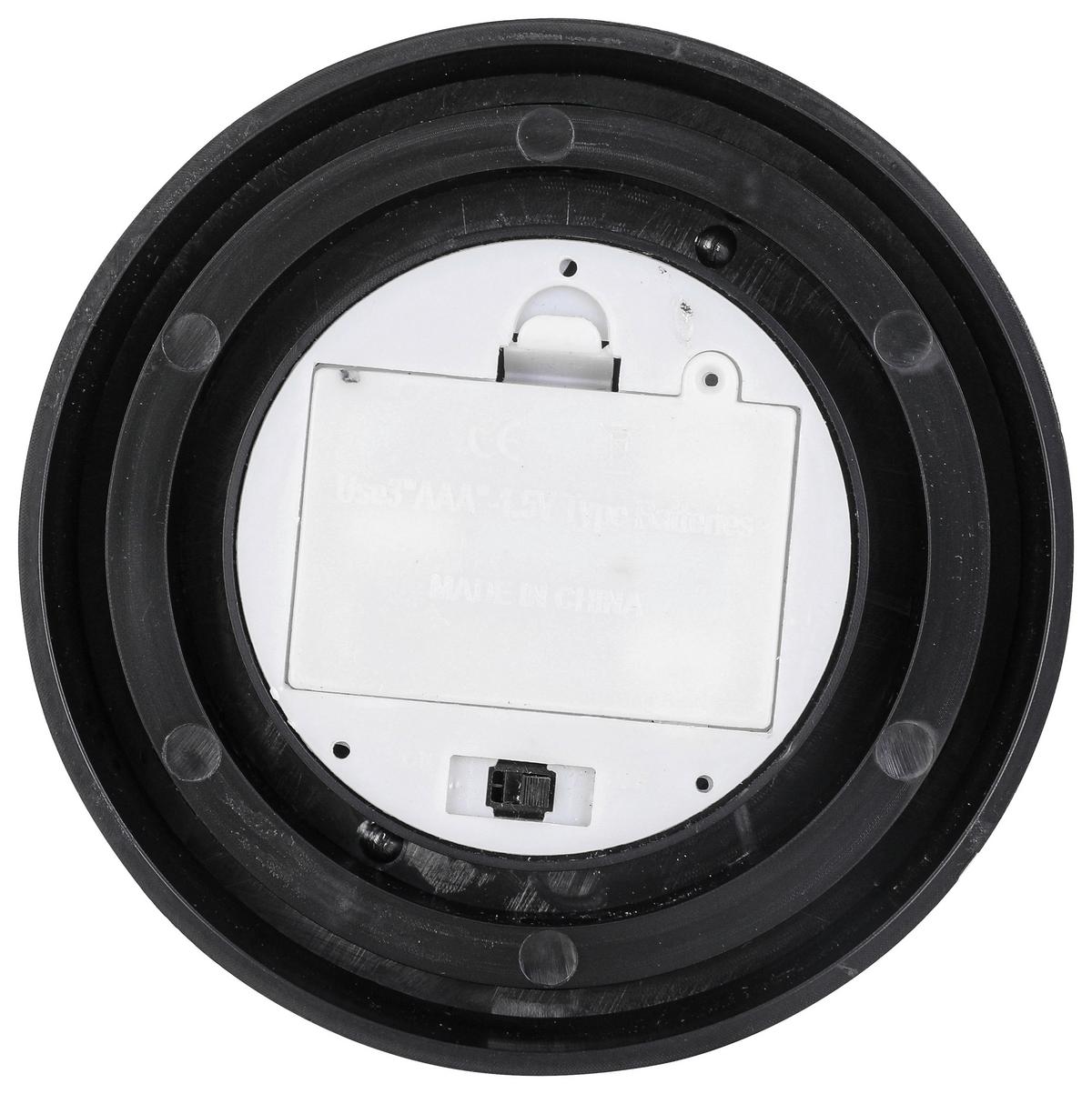 LED-Dekoleuchte Flowi Schwarz/Transparent - Transparent/Schwarz, Modern, Kunststoff (11/21cm) - Mömax