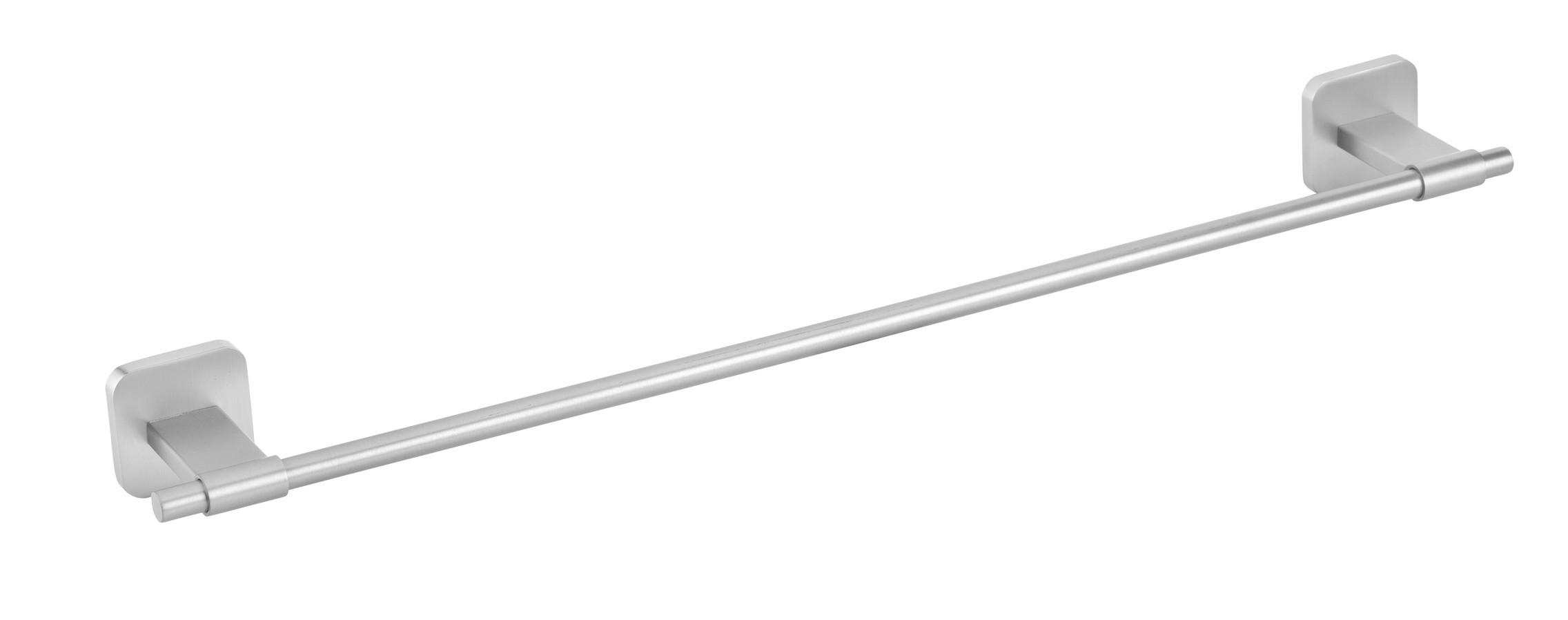 Suport Pentru Prosop Porto - culoare inox, Modern, metal (60,5/7,5/5,5cm) - Wenko
