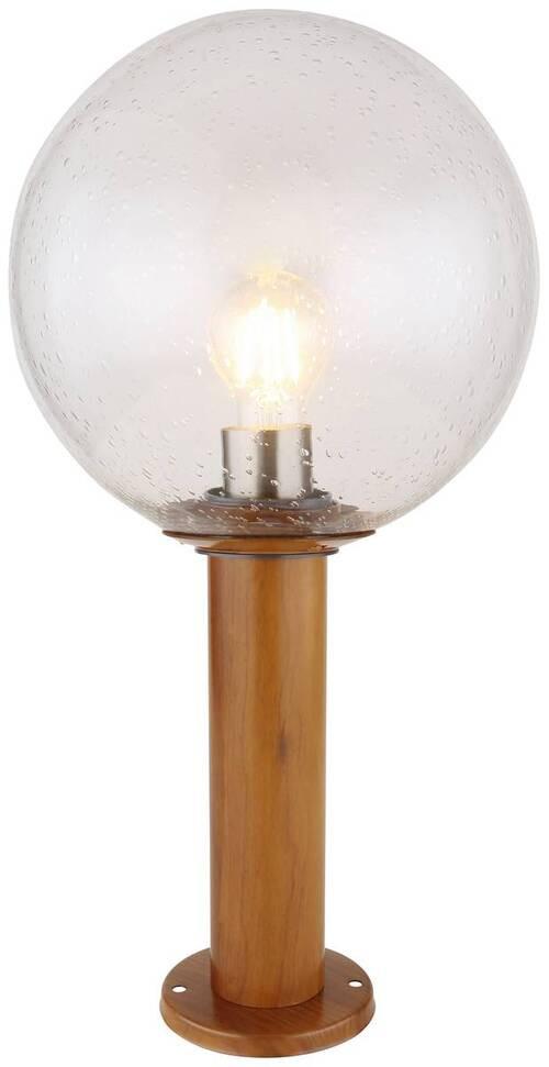 WEGELEUCHTE OSSY - Klar/Naturfarben, Basics, Glas/Metall (25/50cm) - Globo