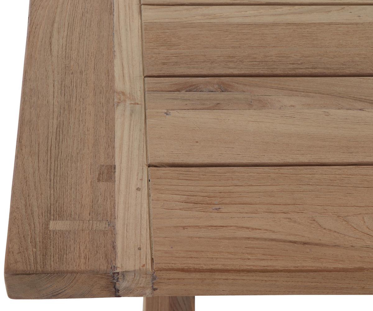 Gartentisch Teakfarben Echtholz ca. 180x100x76cm - Teakfarben, MODERN, Holz (180/100/76cm) - Siena Garden