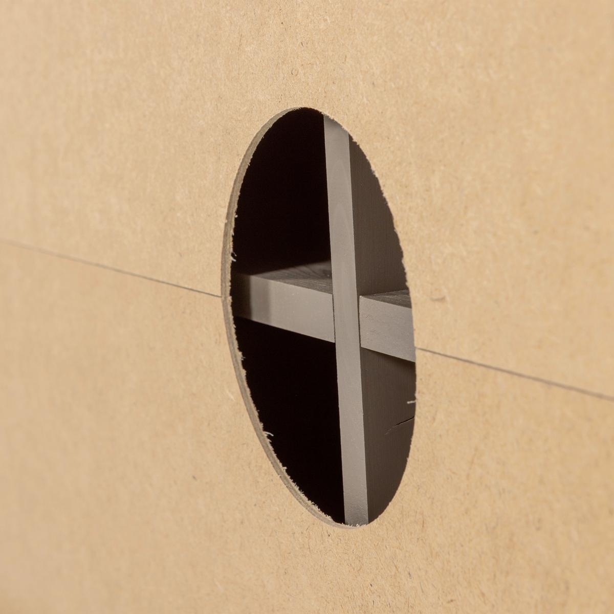 LOWBOARD Nova Braun B: 200cm - Braun, Design, Holz (200/52/40cm) - Livetastic