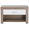 Klop S Predalom Malta - črna/bela, Moderno, umetna masa (80/49/36cm) - Mömax modern living Klop S Predalom Malta - črna/bela, Moderno, umetna masa (80/49/36cm) - Mömax modern living