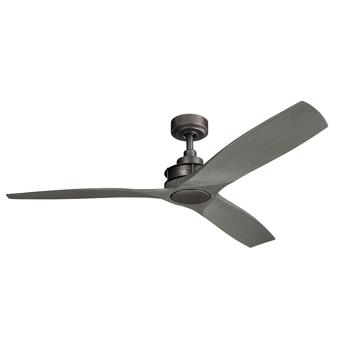 Stropni Ventilator Ried - tamno siva, Basics, metal (142/36cm)