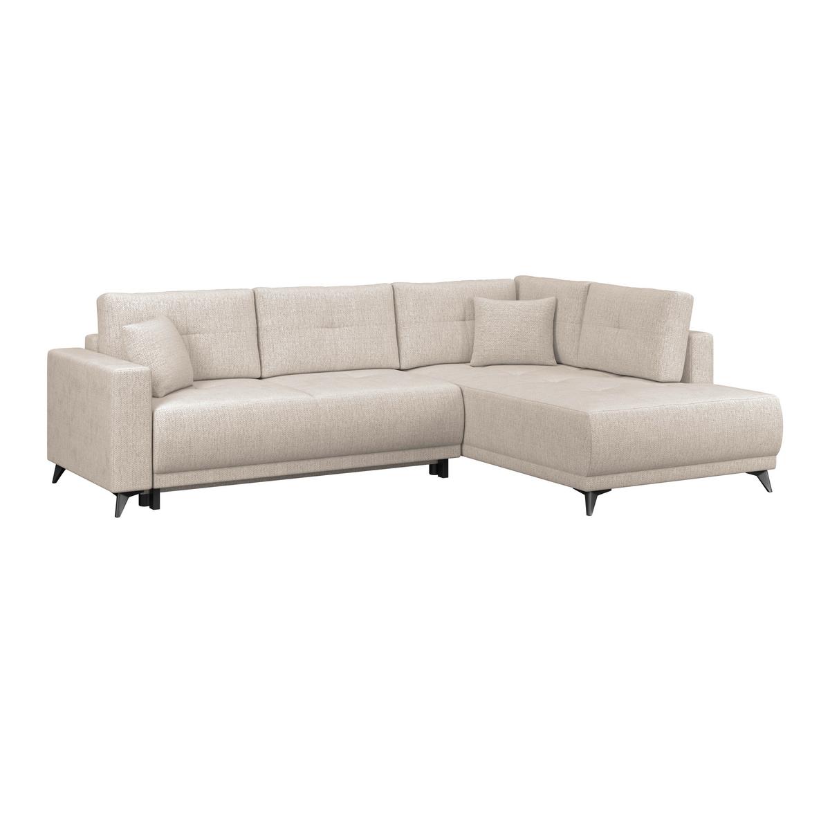 Kutna Garnitura Texas - svijetlo smeđa/crna, Konvencionalno, drvo (259/203cm)