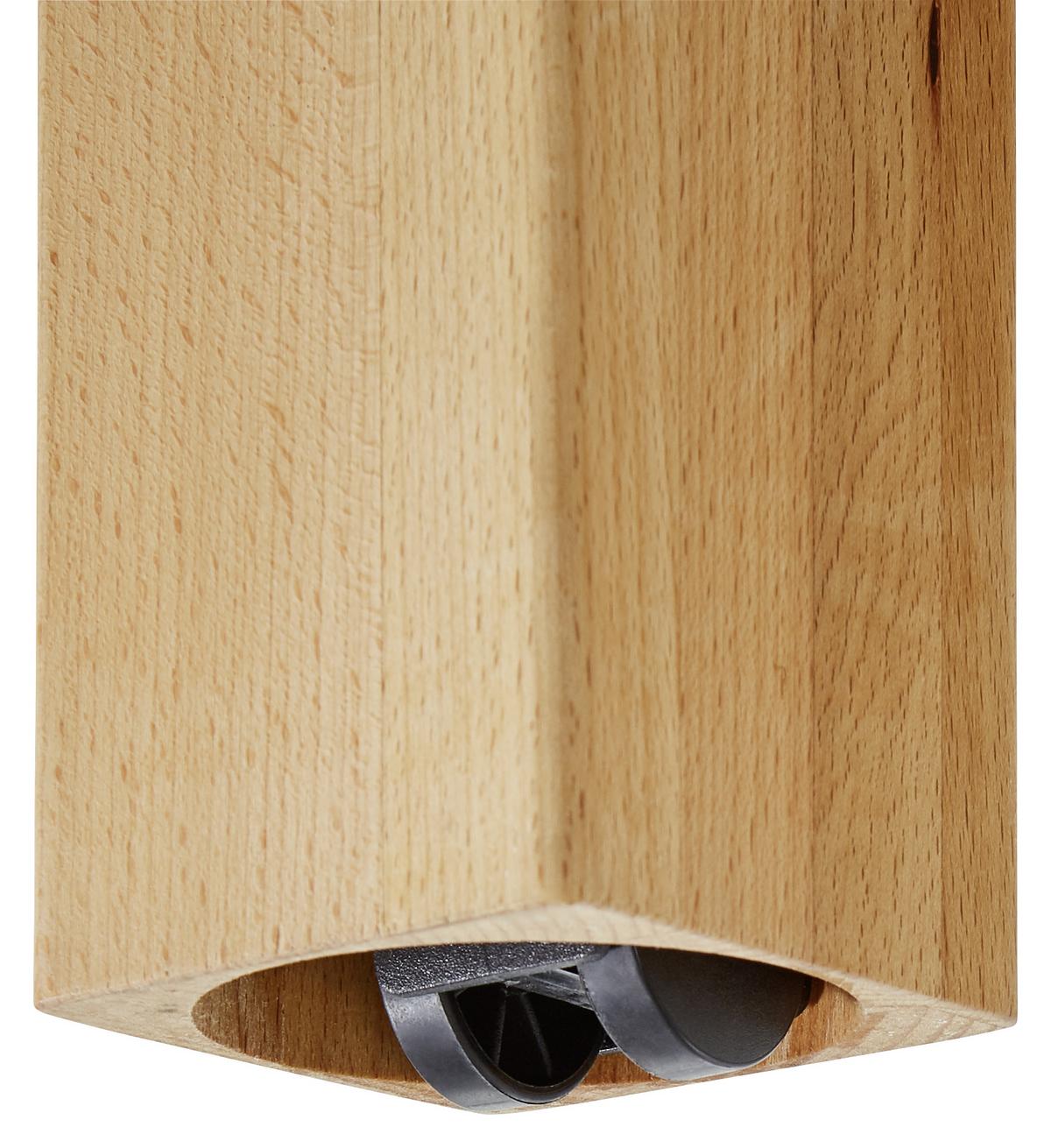 STOLIK KAWOWY PANAMA - kolor bukowy, Natur, drewno (70/70/47,5cm) - Linea Natura
