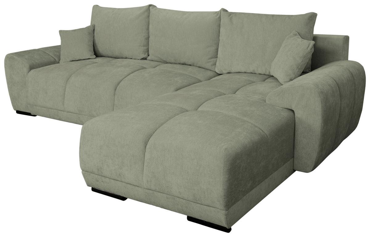 Coltar BONN - verde mentă, Modern, textil (296/89/182cm) - Modern Living