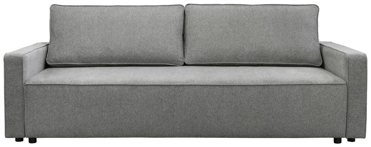 Canapea extensibila NICOLE - gri, Modern, textil (232/90/100cm) - Modern Living