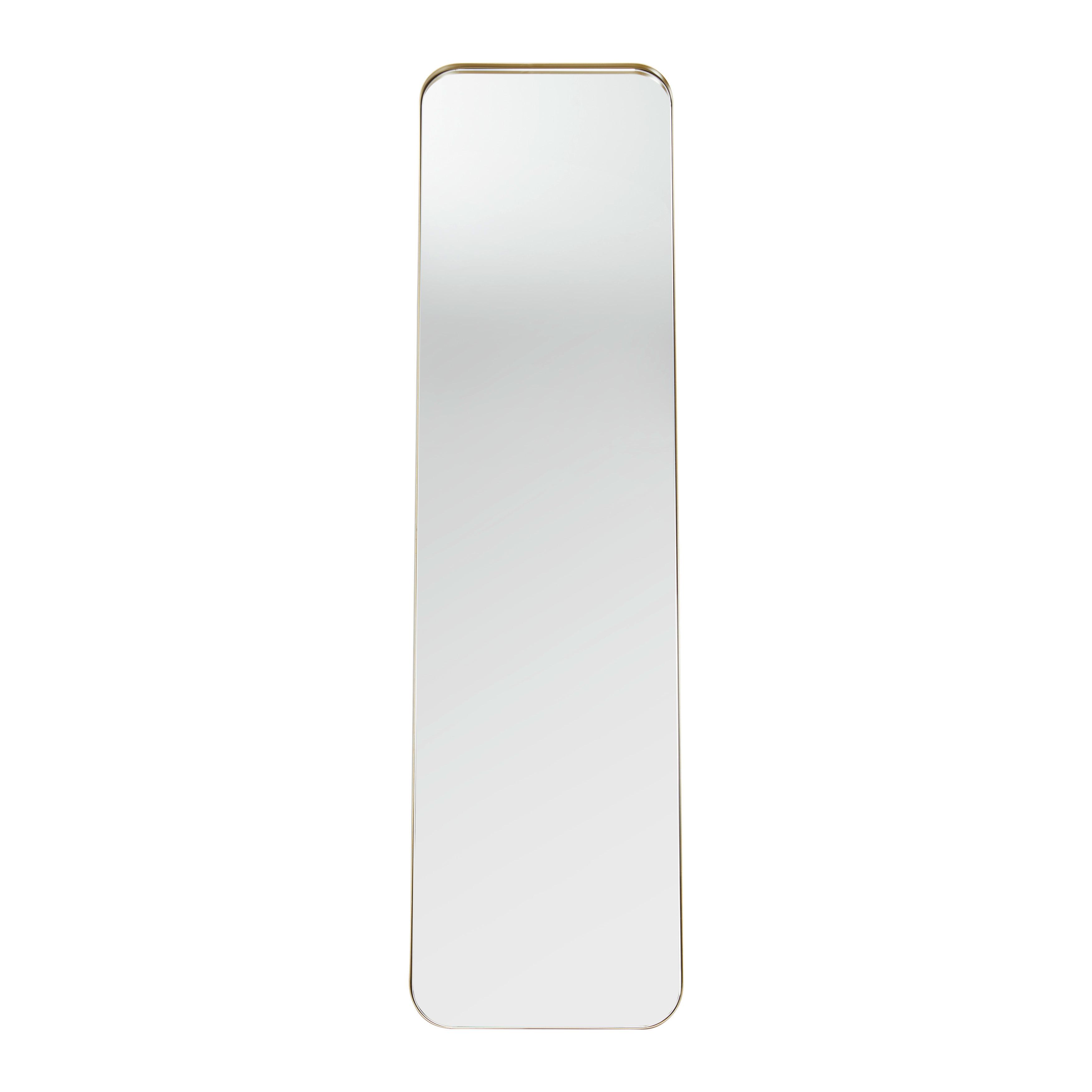 Spiegel "Liv", gold - Goldfarben, MODERN, Glas/Metall (41/154/68,5cm) - Bessagi Home