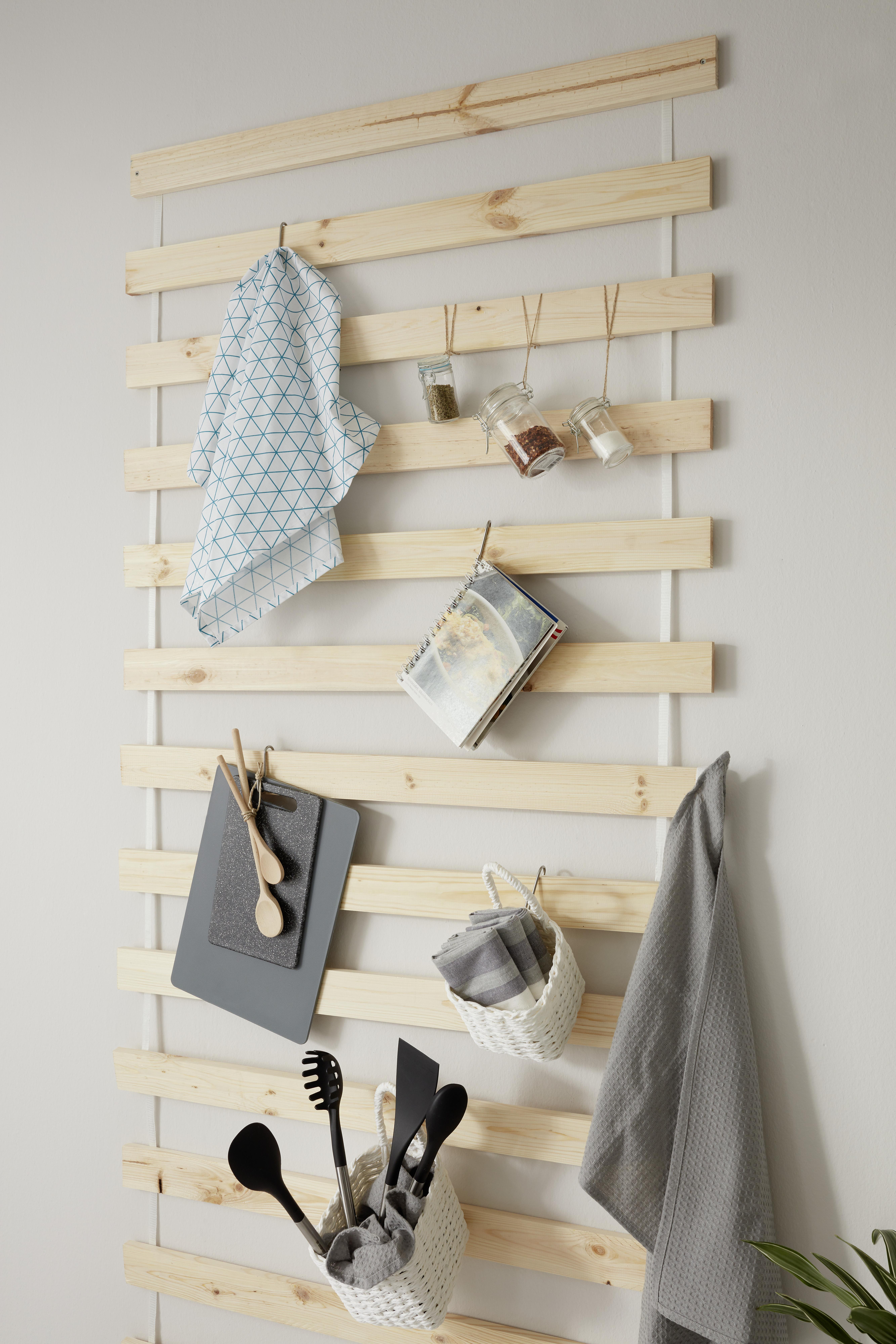 RULLRIBBOTTEN LIVING -BASED/SB- - furufärgad, trä (90/200cm) - Based