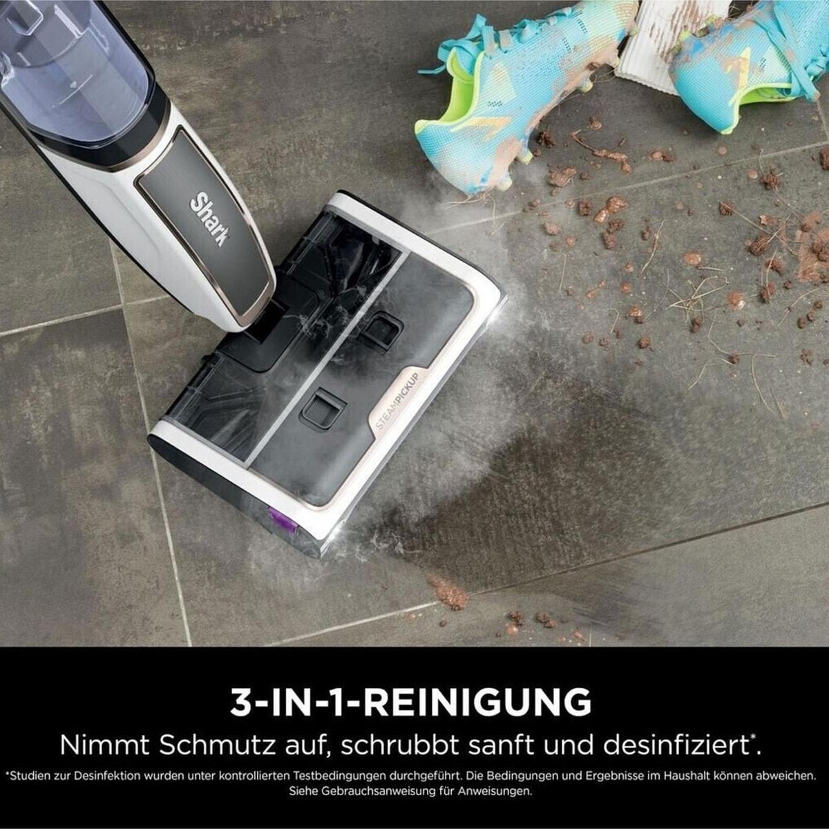 AKUMULATOROWY ODKURZARZ RĘCZNY SD200EU - liliowy/szary, Basics, tworzywo sztuczne (17,9/23,8/112cm)