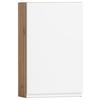 Hängeschrank Varese ca. 40x64 cm Weiß/Eiche - Eiche Wotan/Weiß, MODERN, Holzwerkstoff (40/64/20cm) - Held