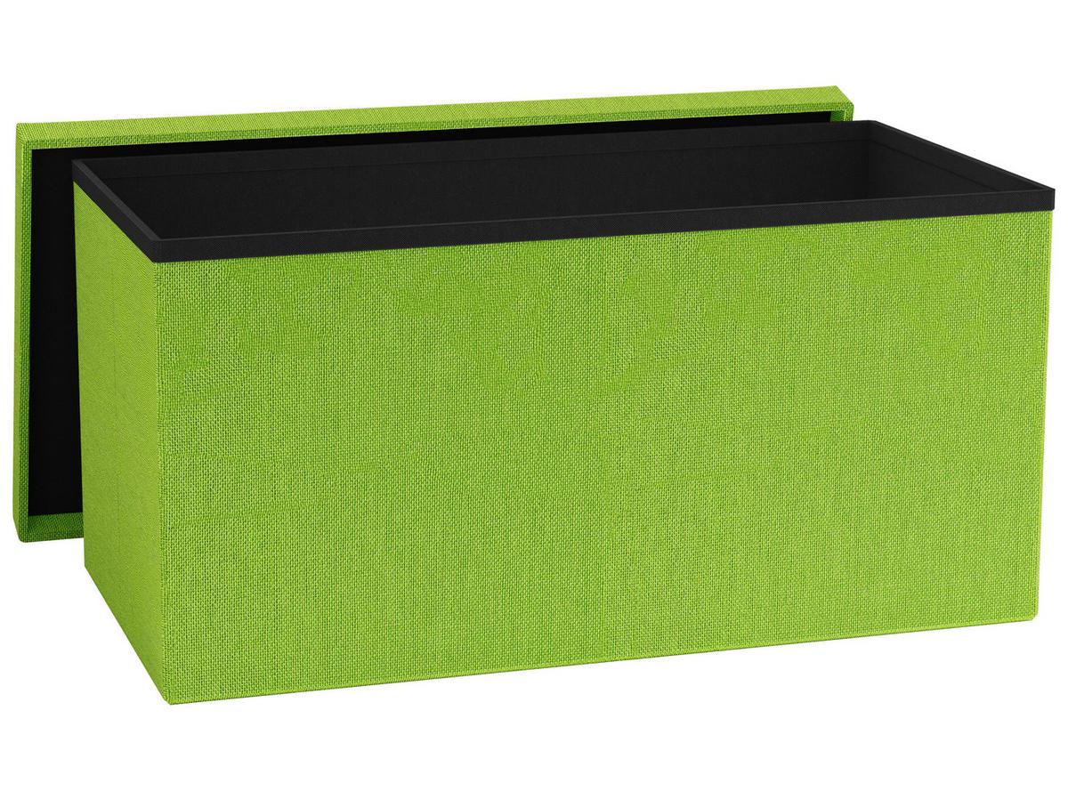 SITZBOX BOXAS - Grün, Basics, Holzwerkstoff/Kunststoff (76/38/38cm) - MID.YOU