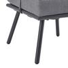 LOUNGESET CAMILLA - grå, Modern, metall/glas (252/65/68cm) - Bessagi Garden
