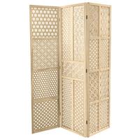Paravent Elizabeth in Naturfarben - Naturfarben, MODERN, Holz/Holzwerkstoff (120/170/1,8cm) - Mömax