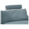 Kopfstütze Cora Türkis - Türkis, Modern, Textil/Metall (63/57/40cm) - Mömax