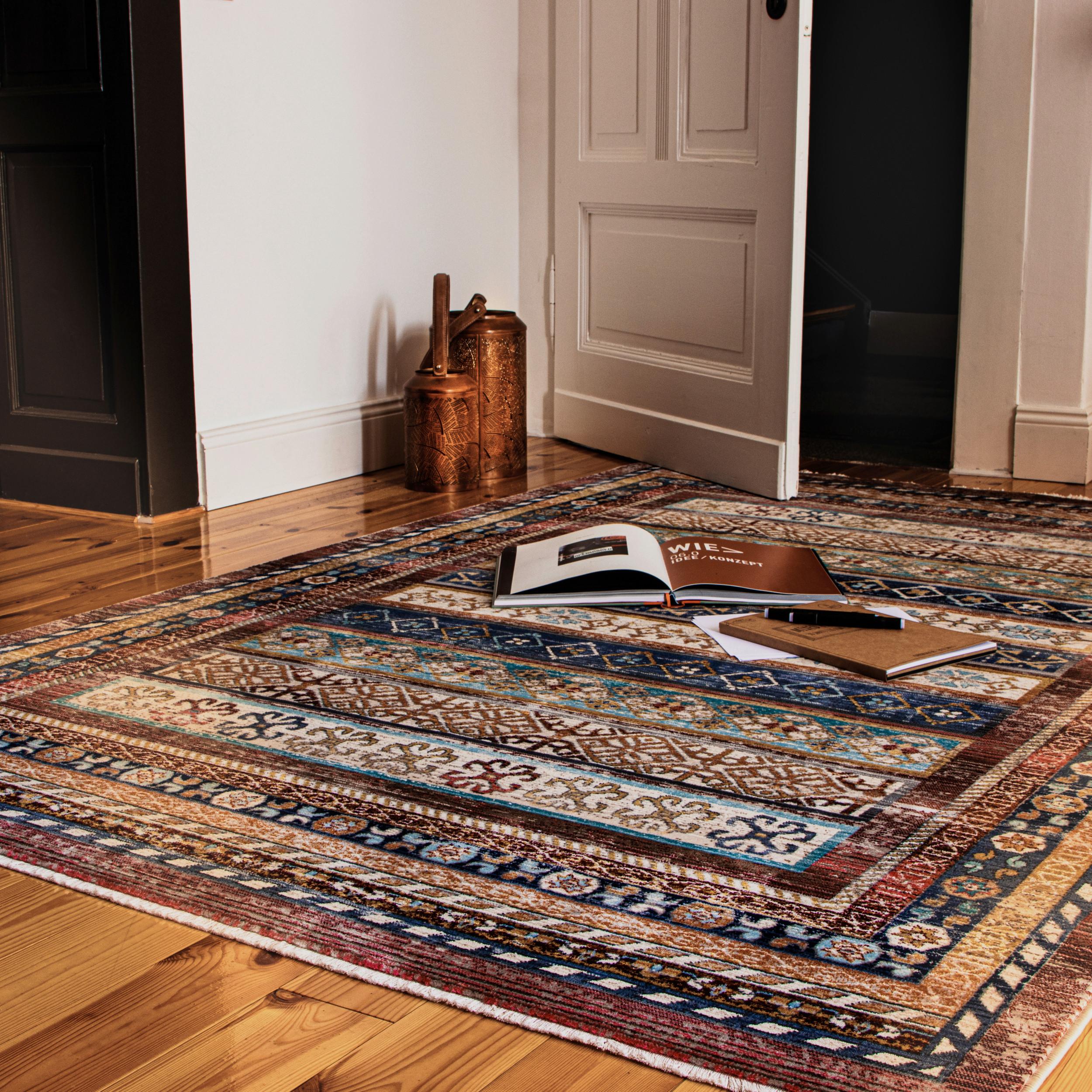 Webteppich My Inca Multicolor ca. 120x170cm - Multicolor, Design, Textil (120/170cm) - Obsession