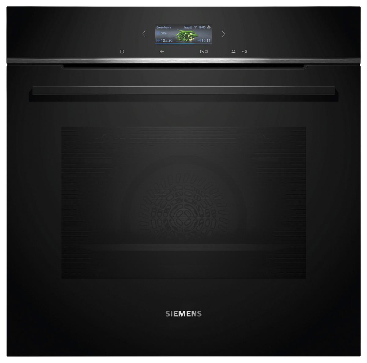 Einbaubackofen HB772G1B1 - Schwarz, Metall (59,4/59,5/54,8cm) - Siemens