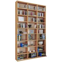 Standregal Megosa Maxi Buchefarben - Buchefarben, KONVENTIONELL, Holzwerkstoff (102/183/18 (23)cm) - MID.YOU