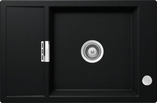 Spüle MOND100XSAPUR - Schwarz (78/51cm) - Schock