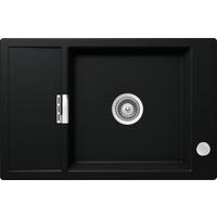 Spüle MOND100XSAPUR - Schwarz (78/51cm) - Schock