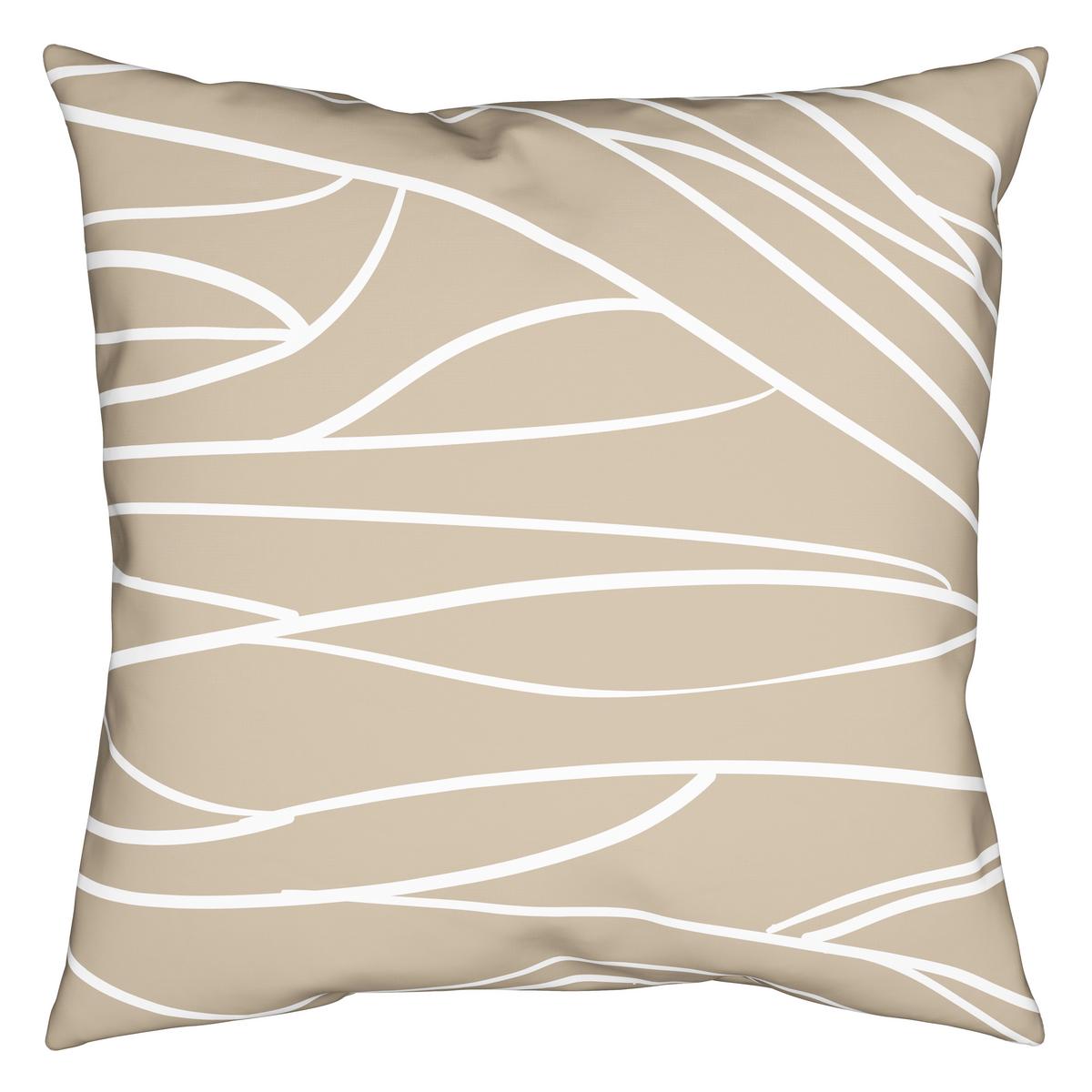 Bettwäsche Juliane XXL Hellbraun ca. 200x200cm - Hellbraun, KONVENTIONELL, Textil (200/200cm) - Mömax