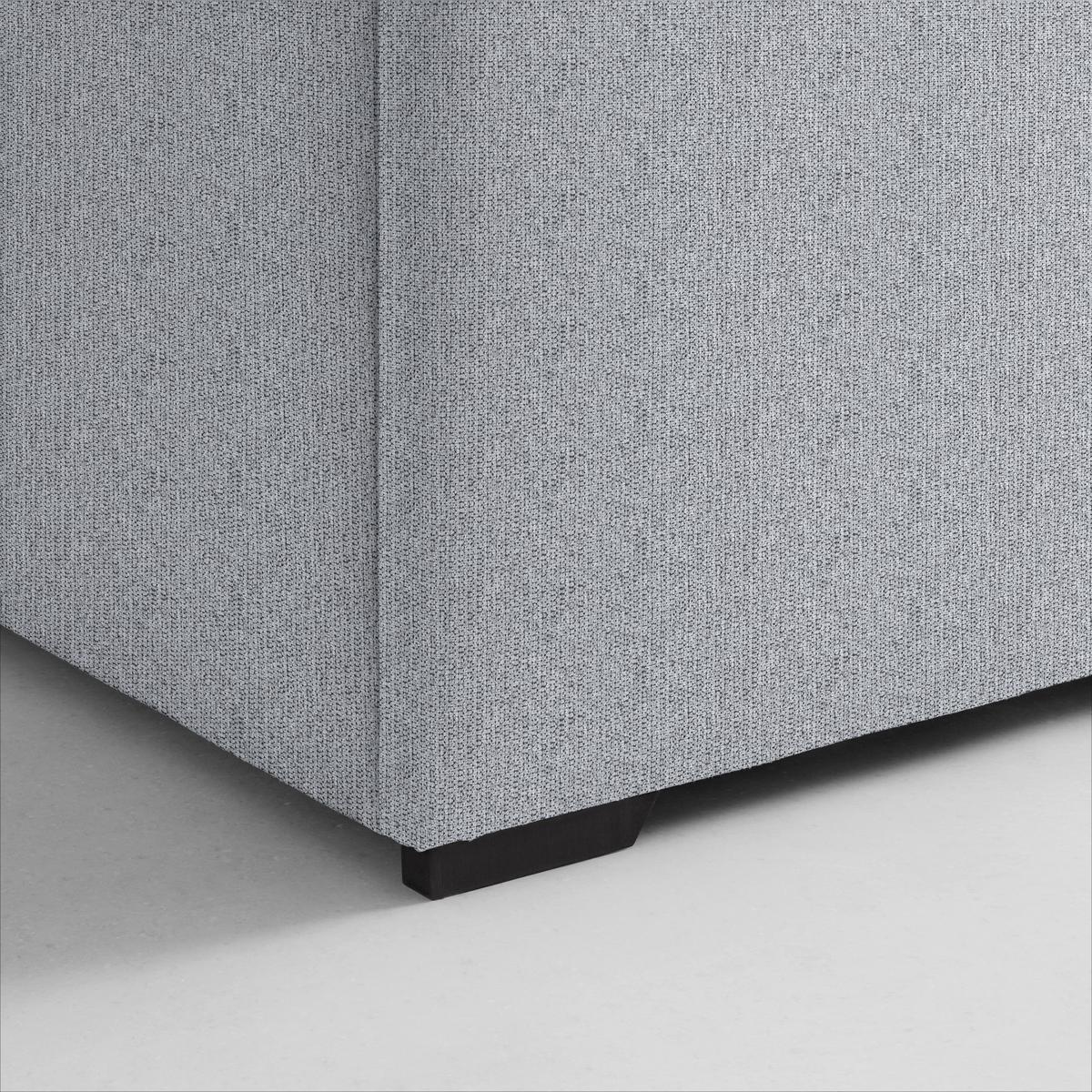 Polsterbett Thor in Dunkelgrau ca. 160x200cm - Dunkelgrau/Anthrazit, KONVENTIONELL, Textil (160/200cm) - Mömax